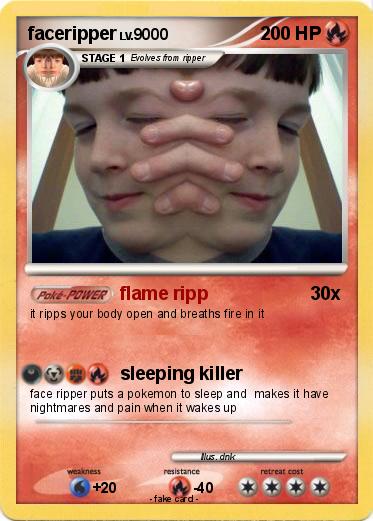 Pokemon faceripper