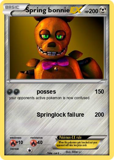 Pokemon Spring bonnie