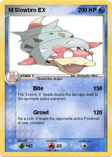Pokemon M Slowbro EX