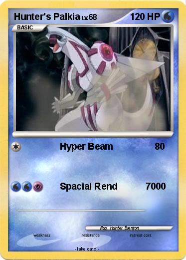 Pokemon Hunter's Palkia