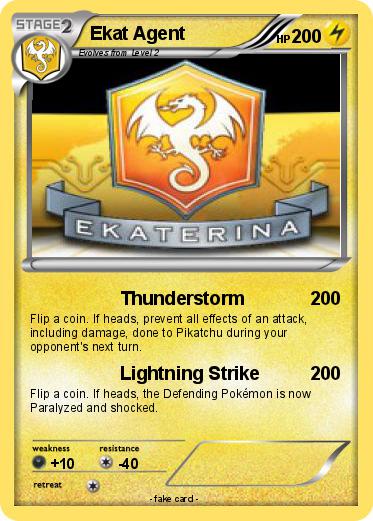 Pokemon Ekat Agent