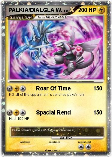 Pokemon PALKIA/DIALGLA W.