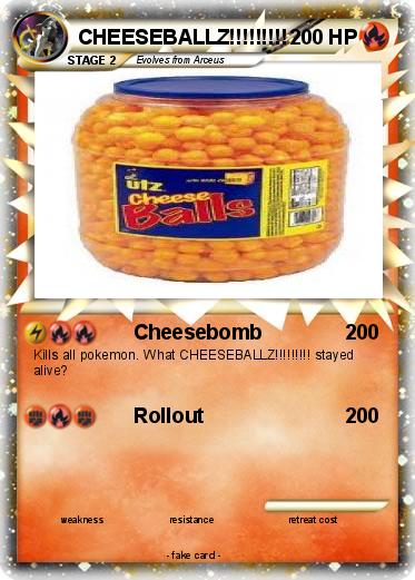 Pokemon CHEESEBALLZ!!!!!!!!!