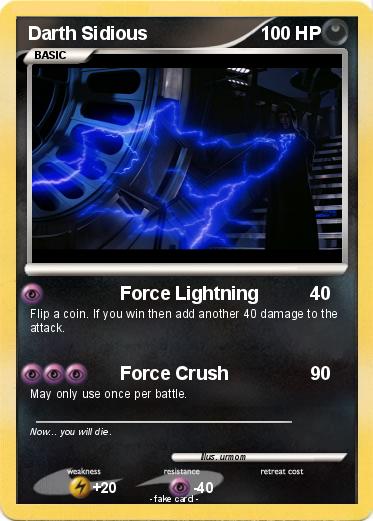 Pokemon Darth Sidious