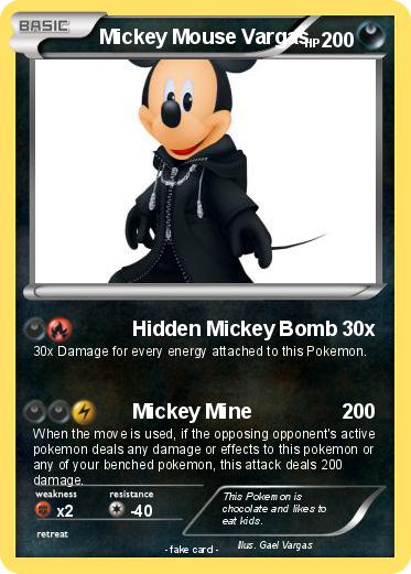 Pokemon Mickey Mouse Vargas