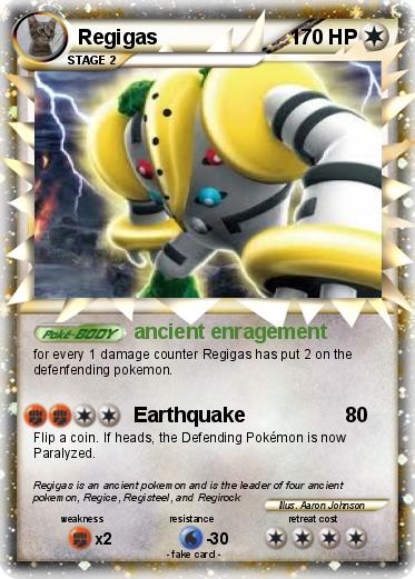 Pokemon Regigas