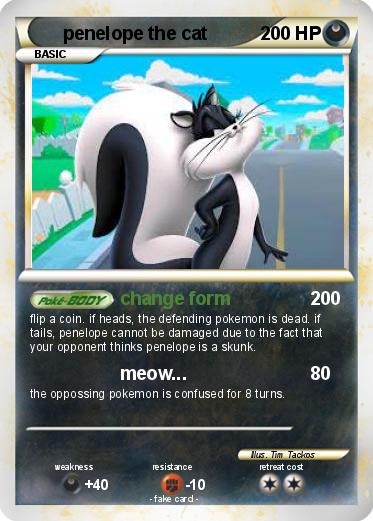 Pokemon penelope the cat