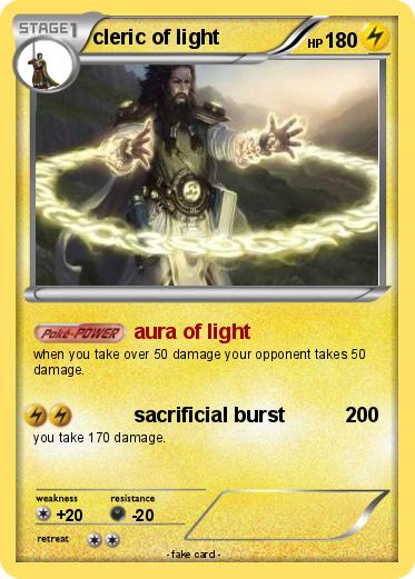 Pokemon cleric of light