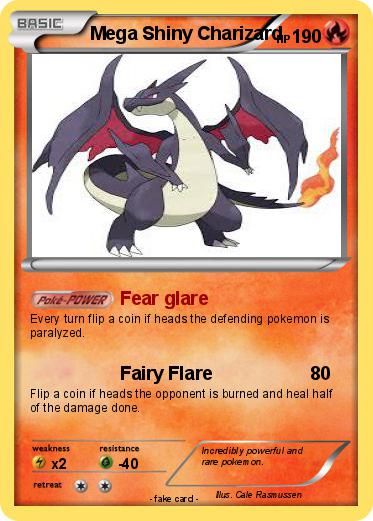 Pokemon Mega Shiny Charizard