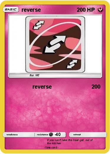 Pokemon reverse