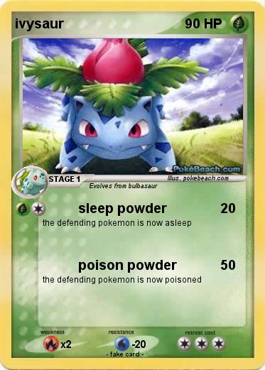 Pokemon ivysaur