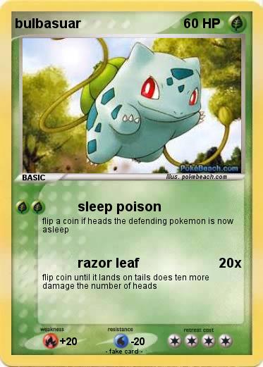 Pokemon bulbasuar