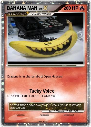 Pokemon BANANA MAN