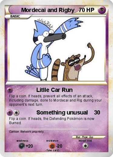 Pokemon Mordecai and Rigby