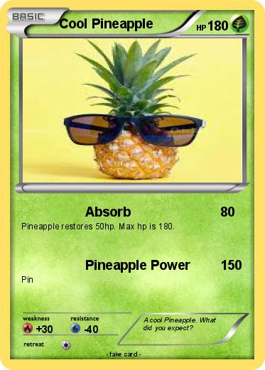 Pokemon Cool Pineapple