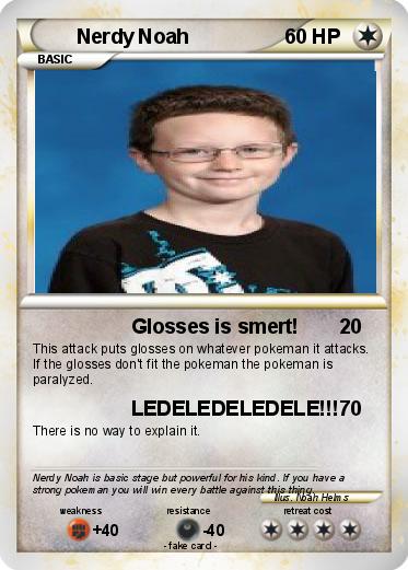 Pokemon Nerdy Noah