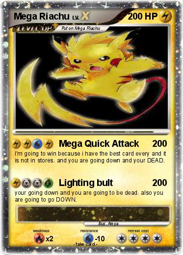 Pokemon Mega Riachu
