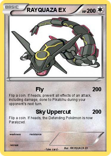 Pokemon RAYQUAZA EX