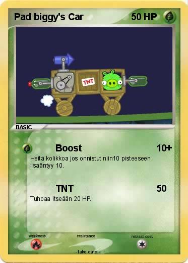 Pokemon Pad biggy's Car