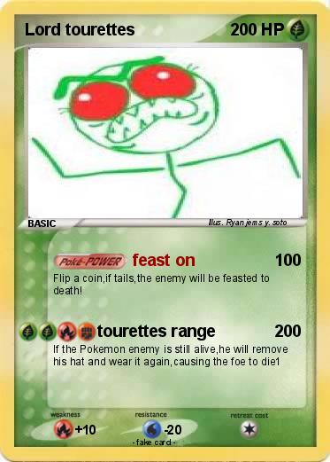 Pokemon Lord tourettes