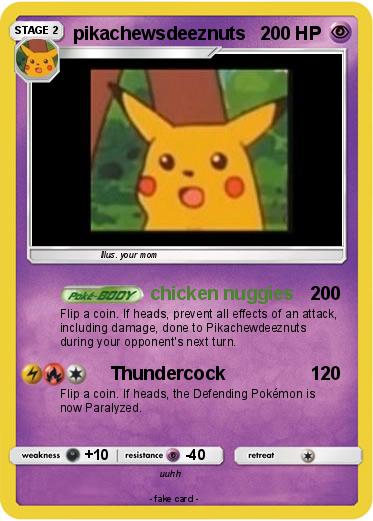 Pokemon pikachewsdeeznuts
