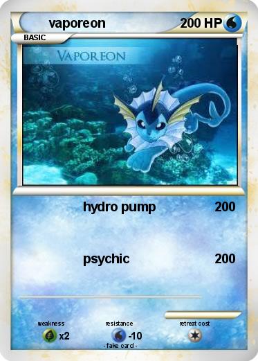 Pokemon vaporeon
