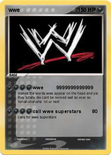 Pokemon wwe