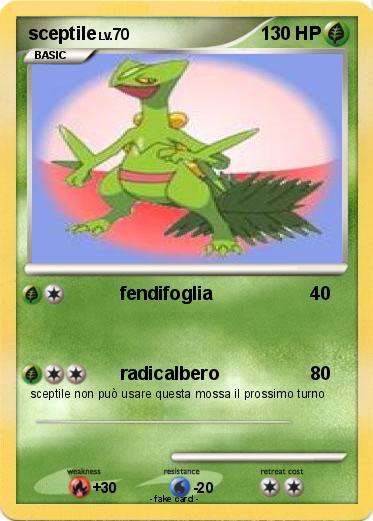 Pokemon sceptile