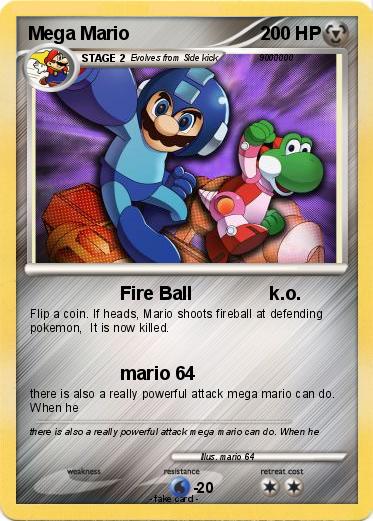 Pokemon Mega Mario