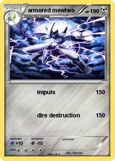 Pokemon armored mewtwo
