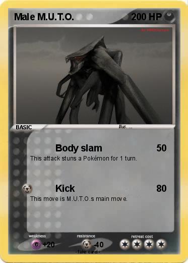 Pokemon Male M.U.T.O.