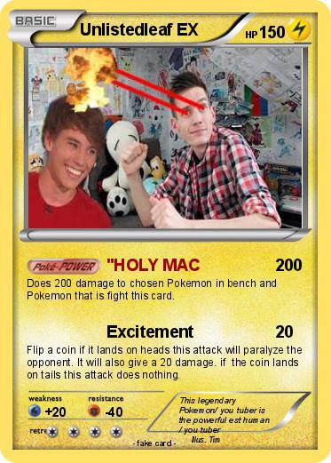 Pokemon Unlistedleaf EX