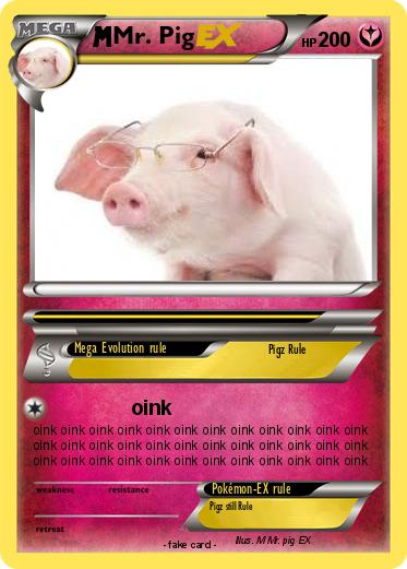 Pokemon Mr. Pig