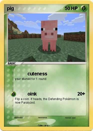 Pokemon pig