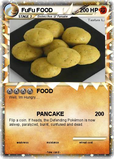 Pokemon FuFu FOOD