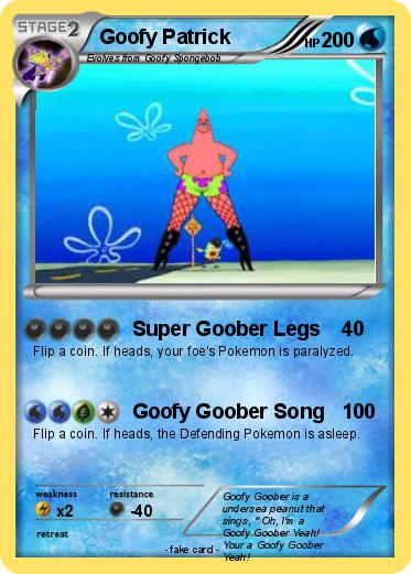 Pokemon Goofy Patrick Pokemon Goofy Patrick