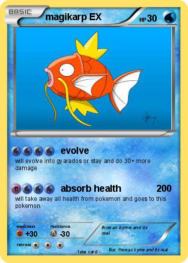 Pokemon magikarp EX