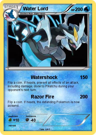 Pokemon Water Lord