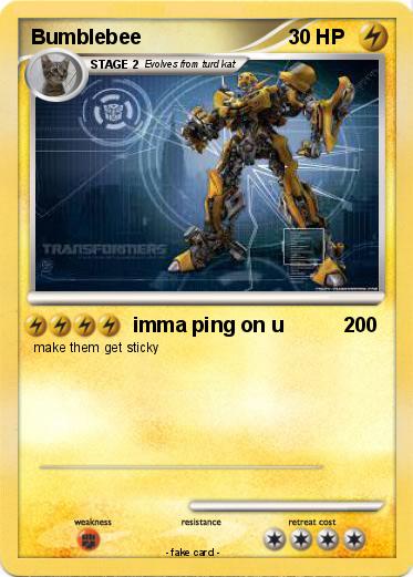 Pokemon Bumblebee