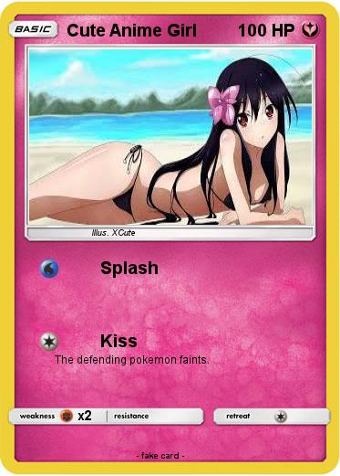 Pokemon Cute Anime Girl