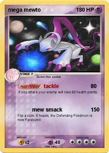 Pokemon mega mewto