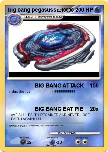 Pokemon big bang pegasuss