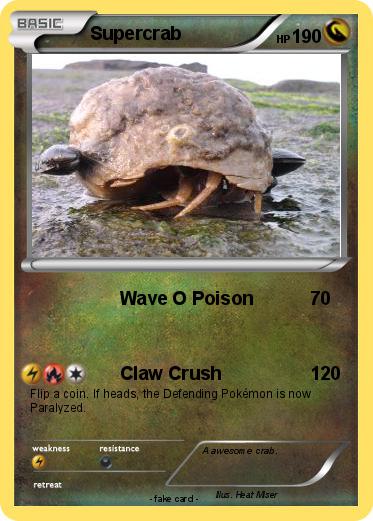 Pokemon Supercrab