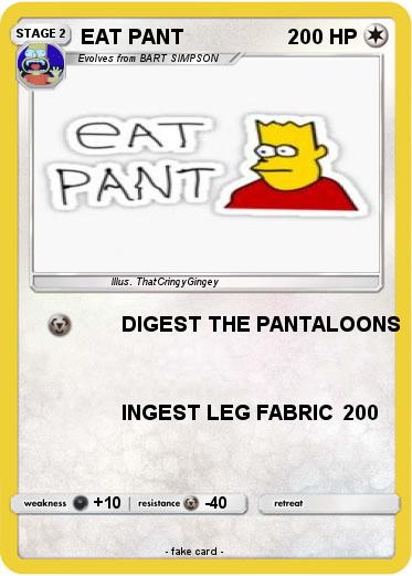 Pokemon EAT PANT