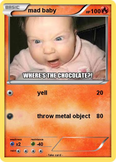 Pokemon mad baby