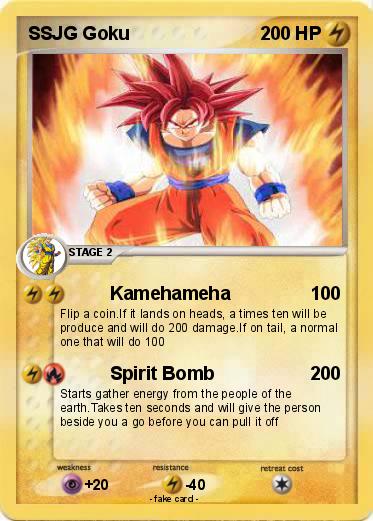 Pokemon SSJG Goku