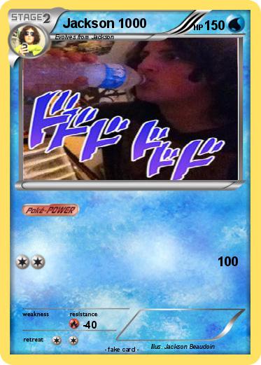 Pokemon Jackson 1000