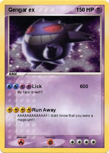Pokemon Gengar ex