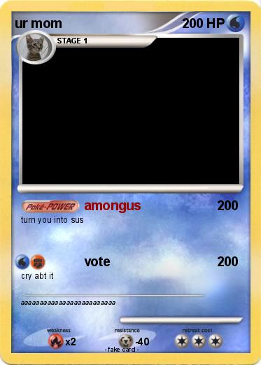 Pokemon ur mom