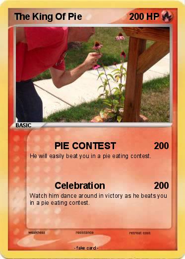 Pokemon The King Of Pie